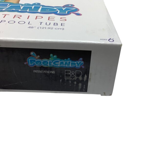 Pool Candy Stars & Stripes Jumbo Beach & Pool Tube 48" Ages 6+ Up to 250 Lbs. - Picture 4 of 6